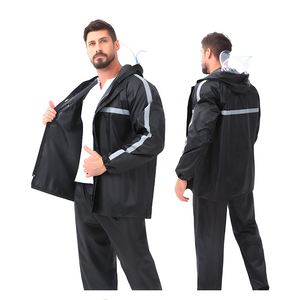 Trajes impermeables para la lluvia con revestimiento de PVC - Product Image 2