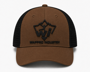 Gorra Deportiva Unisex Personalizada con Malla Lateral Marrón, Transpirable, para Trabajo al Aire Libre, Deportes, Viajes y Uso Diario - Product Image 1