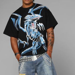 Camiseta Extra Grande con Logotipo Impreso en DTF Personalizado, 100% Algodón, Grueso, Ecológico, Transpirable, Venta al Por Mayor, Unisex, Moda de Verano, OEM - Product Image 1