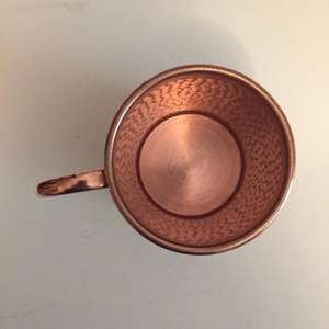 Mug en cuivre pur à 100 %, écologique, pour usage domestique, garde les boissons chaudes/froides pendant 6 à 12 heures, compatible lave-vaisselle et micro-ondes - Product Image 2