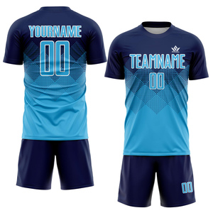 Conjunto de Camiseta de Fútbol Personalizada BRICOL, Blanca y Dorada, Impresión por Transferencia de Calor, Manga Corta, Absorbe la Humedad, Anti-UV, Transpirable, para Todas las Temporadas - Product Image 2