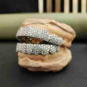 Juego de Grillz de Diamantes Personalizados para Hombre DOPE JEWELLS, Chapado en Plata de Ley 925, 10.76 CT, Engaste Pavé, Joyería Hip Hop para Raperos - Product Image 2