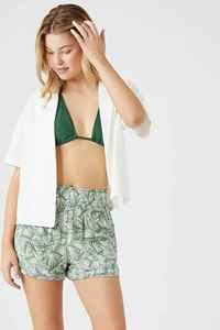 Shorts de Playa para Mujer al por Mayor, de Poliéster y Nailon, Cintura Alta, Secado Rápido, con Impresión de Logotipo Personalizado - Product Image 6