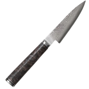 Cuchillos de Cocina Damasco con Mango Marrón Oscuro, Hoja de Acero Inoxidable Afilada, Cuchillos Profesionales para Cortar y Rebanar Carne - Product Image 4