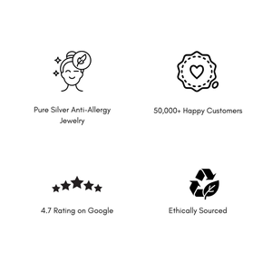 Pendientes de Plata Meera Jaipur Aarohi Modelo MTER525 Hechos en India - Product Image 6