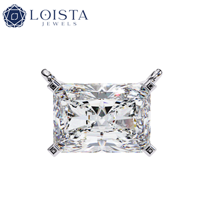 Lab Grown Diamond <b>Pendant</b> 10K 14K 18K <b>Solid</b> <b>Gold</b> CVD HPHT Solitaire <b>Pendant</b> DEF VVS 0.5ct-5ct Lab Diamond IGI Certificate - Product Image 4