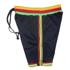 RBI 100% Polyester Tricot Anti-UV Plus Size Eco-Friendly Breathable Anti-Bacterial Unisex Shorts 220g Fabric Seamless <b>Fusing</b> - Product Image 1