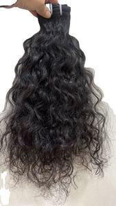 Extensions de cheveux sans couture de luxe Trame de cheveux bruts purs et non transformés pour bande de volume de longueur instantanée Style pré-collé - Product Image 2