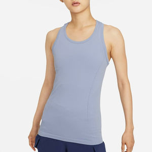 Débardeurs de sport pour femmes, très demandés, à faible MOQ, couleur unie, col rond, pour la gym, personnalisables - Product Image 2