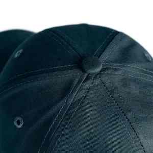 Gorra de Béisbol Unisex de Algodón de 5 Paneles, Ajustable, Deportiva, con Patrón Azul Liso, Lavable, con Correa Trasera - Product Image 3
