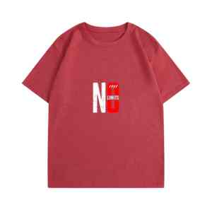 Camiseta de Hombre con Estampado Personalizado, Estilo Americano Vintage, Mezcla de Tejidos - Product Image 4