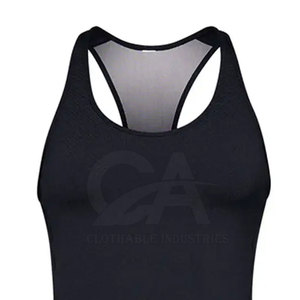 Débardeur de fitness sans manches pour femme 2026, col rond, doux, extensible, coupe ajustée, grandes tailles, personnalisable - Product Image 4