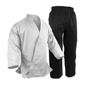 High Quality Custom Logo Karate Uniform 100% Cotton Breathable New Design Pakistan Manufacturer Martial Arts Equipment for Sale - Product Image 2