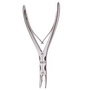 Pinza de corte ortopédica manual de doble acción Beyer Bone Rongeur, de acero inoxidable alemán, acabado Dall, instrumentos quirúrgicos - Product Image 5