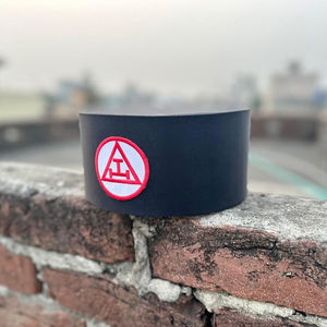 Corona Masónica de Terciopelo Negro Hecha a Medida de Alta Calidad, Nueva Marca 2026, Gorra Masónica Personalizada para Ceremonia - Product Image 3