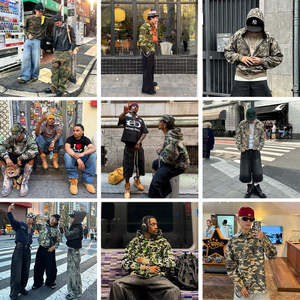 Survêtement décontracté imperméable et respirant pour la maternité, effet délavé, marque privée |   Ensemble 2 pièces en polaire premium |   Production en série - Product Image 4