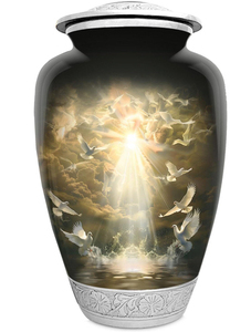 Modernas Urnas Funerarias de Latón Hechas a Mano para Adultos, Urnas Decorativas para Entierro, para Hombre y Mujer, Precio al por Mayor - Product Image 4