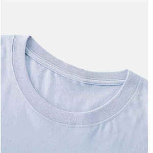T-shirts formels pour hommes en 100 % coton peigné, personnalisés, à manches courtes, anti-boulochage et coupe ample - Product Image 2