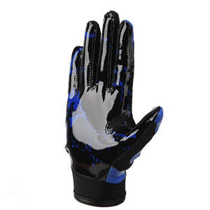 Guantes de Receptor de Fútbol Americano OEM ODM con Agarre Adhesivo Personalizado, Pedido al por Mayor, Proveedor Mayorista de Equipamiento Deportivo - Product Image 3