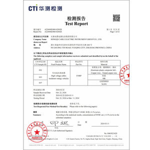 Servicio personalizado 150 grados DC1500V EVR 25mm2 EV Cables de alimentación de carga <span class=keywords><strong>Cable</strong></span> de un solo núcleo HV EV <span class=keywords><strong>Cable</strong></span> flexible de alto voltaje - Product Image 4