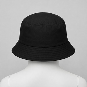 Chapeau Bob Noir Personnalisé avec Logo – Fabricant en Gros OEM – Casquette de Pêcheur en Coton pour l'Été – Chapeau de Plage Décontracté pour Sports de Plein Air – Unisexe - Product Image 6