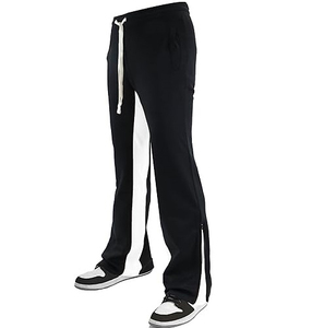 Pantalones de chándal casuales ecológicos de invierno para hombre con cintura elástica de diamantes de imitación y estilo urbano - Product Image 3