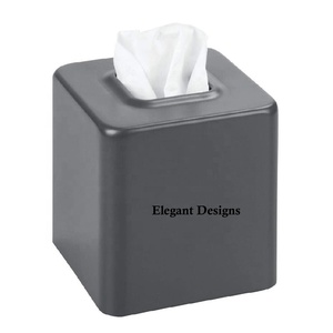 Cubierta de Caja de Pañuelos Decorativa Hecha a Mano de Metal, Forma Rectangular, Alta Calidad - Product Image 5