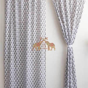 Nouvelle collection, best-sellers, vente flash, décoration intérieure, rideaux longs pour la maison en 100% coton pur. - Product Image 5