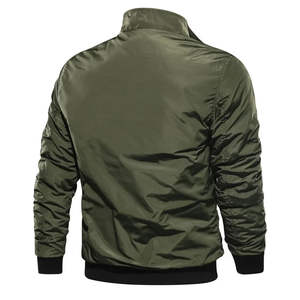 Chaqueta Bomber de Primera Calidad para Hombre, Diferentes Colores Disponibles, Tallas Personalizadas, Chaquetas Cortavientos Bordadas para Hombre en Oferta - Product Image 2
