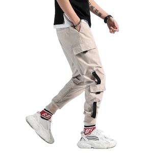 กางเกงกีฬาทรงสลิมฟิตสำหรับผู้ชายกางเกงมีกระเป๋าแบบลำลองมีกระดุมปิดโลโก้ออกแบบได้ตามต้องการน้ำหนักเบา - Product Image 5