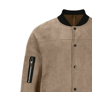 แจ็คเก็ตเบสบอลแบบ Letterman สำหรับผู้ชาย ปรับแต่งได้ตามความต้องการของ OEM แจ็คเก็ตเบสบอลแขนยาวสำหรับผู้ชาย สำหรับขายออนไลน์ - Product Image 6