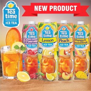 ชาไทม์ ชามะลิเย็นพร้อมดื่ม ชาผลไม้สิงคโปร์ ไม่เติมน้ำตาล 1 ลิตร x12 กล่องบรรจุภัณฑ์แบบแพ็คใหญ่ - Product Image 6