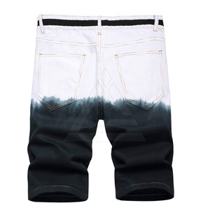 <b>Men</b> Distressed <b>Jeans</b> Shorts Washed Casual Stretch Summer Fashion Streetwear Comfortable Daily Wear For Outdoor Activities - Product Image 2