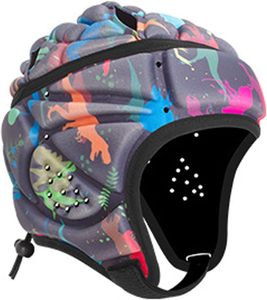 Casquette de rugby rembourrée en EVA pour enfants et jeunes. Casque réglable et respirant pour la boxe, le football américain 7v7, le rugby et l'entraînement. - Product Image 1