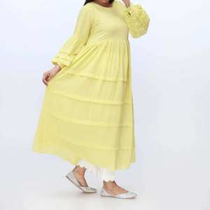 Solid Georget Chiffon Shirt PW3120 1PC <b>Club</b> <b>Dresses</b> - Product Image 2