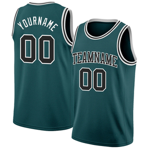 Camiseta de Entrenamiento de Baloncesto, Ropa Deportiva Personalizada para Equipos, Transpirable, con Malla Sólida en la Parte Delantera, Logotipo, Servicio OEM - Product Image 2