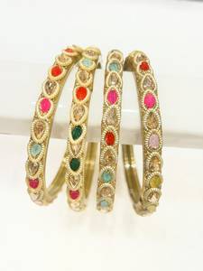 Bracelet rond classique en laiton pour femmes, accessoires de mode en gros - Product Image 6