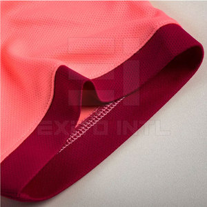 Camiseta de Fútbol Rosa para Hombre, Sublimada, de Poliéster, Secado Rápido, para Entrenamiento, Club, Equipo, Manga Corta, Ropa Deportiva - Product Image 5