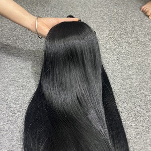 Extensiones de cabello Remy vietnamita crudo especial de vacaciones Paquete de cabello liso humano virgen alineado con cutícula de Vietnam - Product Image 3