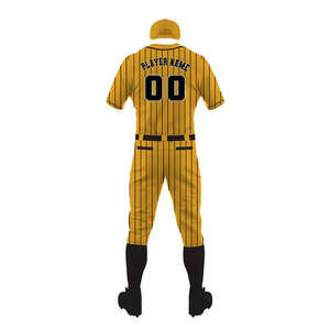 Tenues d'équipe de baseball personnalisées neuves fabriquées en usine, impression par transfert thermique, respirantes, 100 % polyester, uniformes de softball courts - Product Image 3