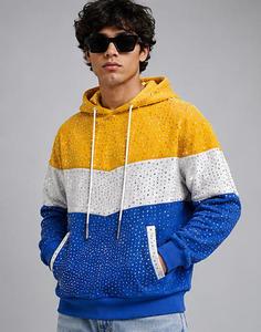 Sweat-shirt unisexe à capuche zippé, coupe classique, décontracté, manches régulières, poche, tricoté en polyester anti-boulochage 260g, hiver - Product Image 1