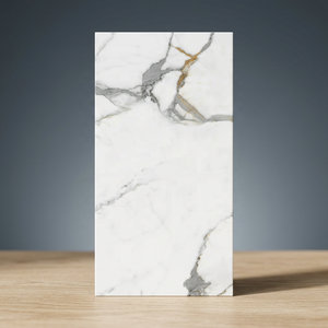 Baldosas de Porcelana Marvel Gold de 800x1600 mm con Aspecto de Mármol Pulido para Interiores, Acabado Brillante, Resistentes al Ácido y Antideslizantes - Product Image 5