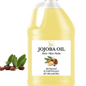 Aceite de Jojoba 100% Puro, Virgen y Prensado en Frío, Marca Privada OEM, para el Cuidado del Cabello y la Piel, Masajes y Aromaterapia, de la India - Product Image 1