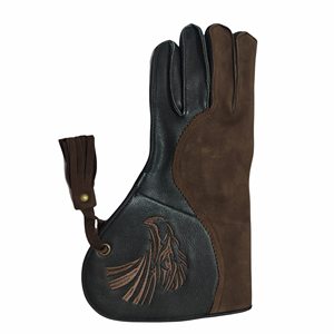 Guantes de Cetrería Personalizados de Alta Calidad, Cuero Sintético Puro, Equipo de Entrenamiento de Cetrería - Product Image 1