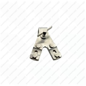 Système de rétracteur cérébral Leyla plaqué or pour neurochirurgie, spatules de fixation tridimensionnelle en acier inoxydable, manuel - Product Image 6