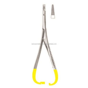Porte-aiguille WARSAW T/C de qualité supérieure en acier inoxydable, instrument chirurgical pour sutures |   porte-aiguille - Product Image 1