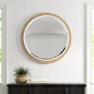 Espejo de pared plano de madera - Product Image 2