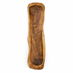 ARTERRA Bol décoratif en bois de teck fait main, durable, multifonctionnel, de forme bateau, de style moderne et écologique, de qualité supérieure, pour la maison - Product Image 5