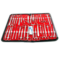 Kit de 157 instruments de dissection chirurgicale en acier inoxydable avec étui, ensemble d'instruments chirurgicaux personnalisés, fournisseur en gros