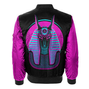 Chaqueta de bombardero ligera personalizable unisex a prueba de viento, moda de invierno, prendas de vestir exteriores informales con logotipo personalizado, chaquetas de hombre al por mayor - Product Image 2